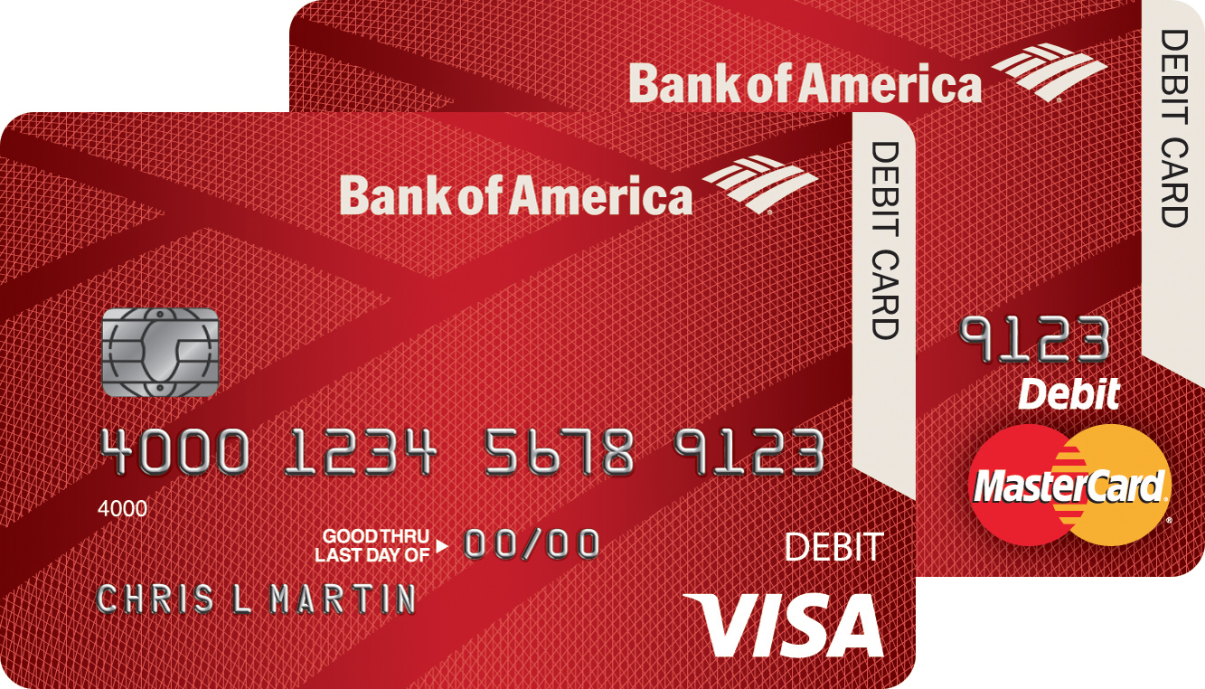 bank of america get card number online