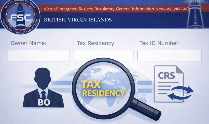 BVI 受益人税籍申报：2026 年经济实质新规，会触发 CRS 交换吗